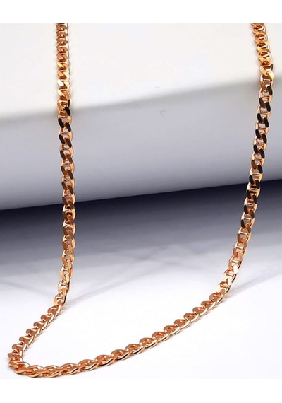 Omar Silver Unisex Rose Barlı 2,30 Mm Gümüş Kolye Zincir Omr7817