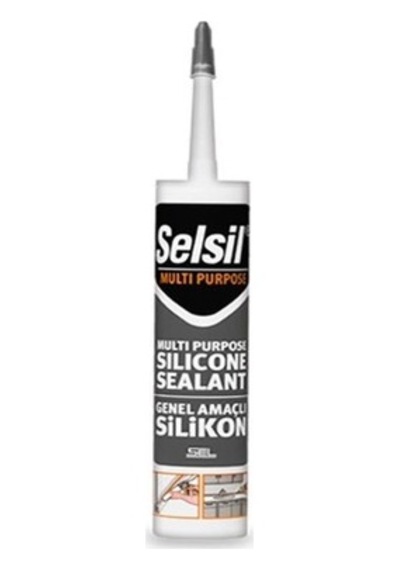 Genel Amaçlı Şeffaf Silikon 280 Gr, Kolay Uygulama