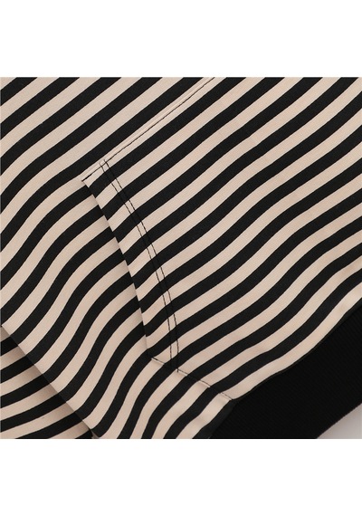 Wanex Erkek Çocuk Uzun Kol İnce Kapüşonlu Sweatshirt - 16310 Çizgili