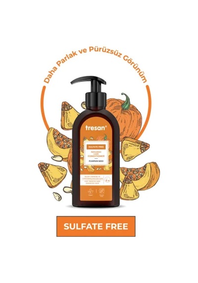 Tresan Bal Kabağı Çekirdeği Sülfatsız Bakım Saç Kremi 300 Ml
