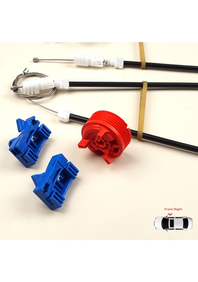 Ön Sağ Kapı Cam Kriko Tamir Seti Renault Vel Satis 2001-2009 İçin