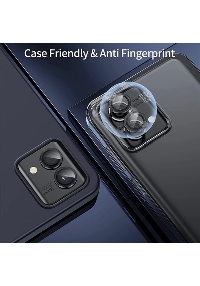 Xiaomi Redmi 13c Kamera Koruyucu Temperli Cam Parlak Lens Koruma Eko Cl-07