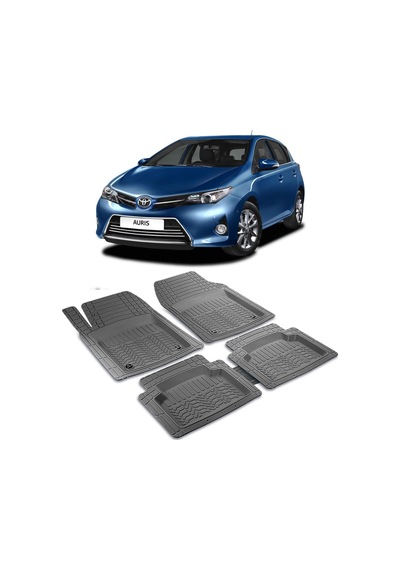 Toyota Auris Uyumlu 3D Havuzlu Universal Oto Paspas Seti - PRF