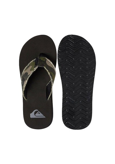 Quiksilver Monkey Abyss M Sndl Erkek Terlik Aqyl100047-11859 Yeşil-siyah Siyah
