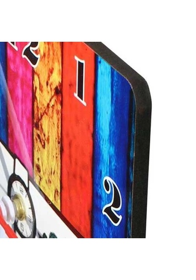 Sublimasyon Hdf Kare Saat 19x19 Cm Çok Renkli