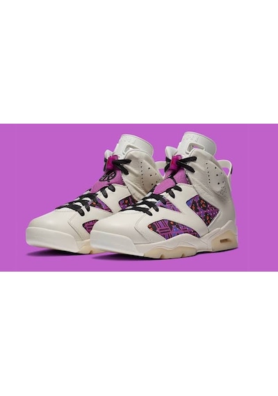 Nike Air Jordan 6 Retro Q54 Basketbol Ayakkabısı Çok Renkli