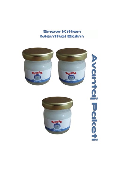Hubrendy Sh Snow Kitten Menthol Balm 50 Gr 3 Adet