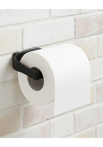 Siyah Tuvalet Kağıdı Tutucu Mat Kaplama Banyo Peçetelik Diğer