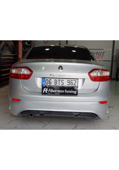 Renault Fluence Arka Tampon Eki -----fibersan Tuning N11.6038