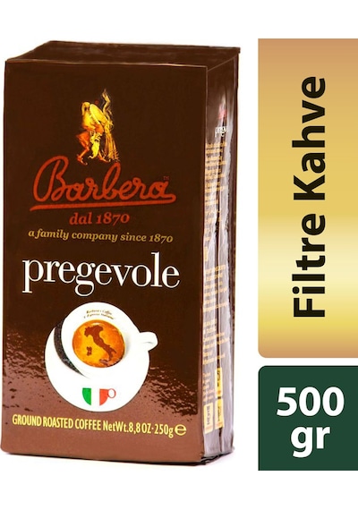 Barbera Pregevole Filtre Kahve 500 G
