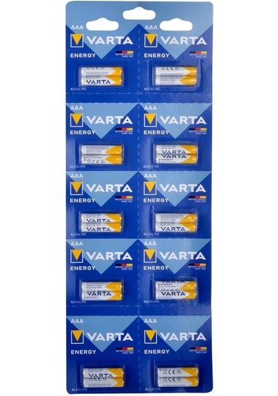 Varta 4103229482 Energy Aaa Alkalin İnce Kalem Pil 20li Kartela