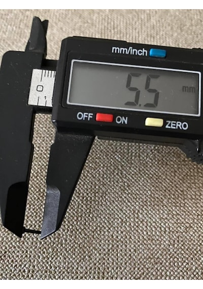 H Civata 5,5mm Siyah 1 Adet - Hublot Saat Uyumlu Vida