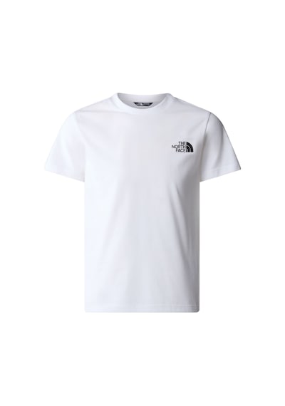 The North Face Teen Sımple Dome Regular Ss Tee Genç Tişört Nf0a87t4fn41 Beyaz