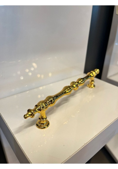 Ada Metal Kulp 128mm Altın Dolap Kapak Modern Tv Ünite Çekmece Mobilya Komidin Vestiyer Gold