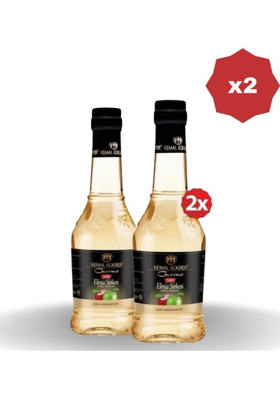 Kemal Kükrer Elma Sirkesi Paket 1+1 1 Lt X 2 Adet