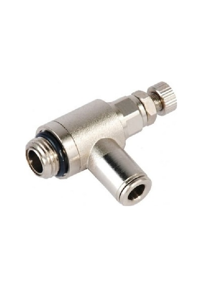 Silindir Üstü Metal Kismali Dirsek - Hiz Ayar Mnse-G04-02