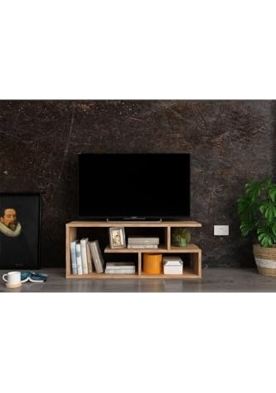 Safir Meşe Tv Ünitesi Tv Sehpası Çok Renkli