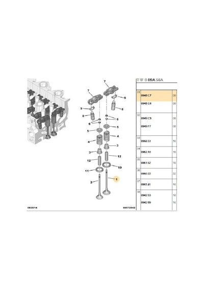 Emme Egzoz Subap 1,6hdı Euro4 307 308 C4 Partner 45744575-0948c7