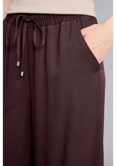Defacto Yüksek Bel Crop Fit Kahverengi Belmando Kapri I6798az26smbn340 Kahve-bn340