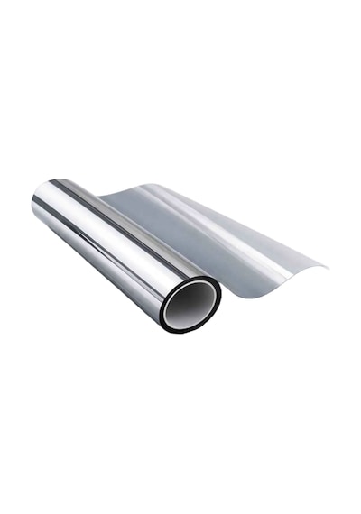 Aynalı Çizilmez Cam Filmi Gümüş Silver 1ply 152,5cmx30mt Rulo Tek Yönlü Ayna Etkili Gizlilik Yüksek Isı & Uv Koruma