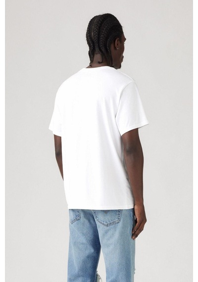 Levi's Lse Ss Relaxed Fit Tee Ssnl Serif Logo Beyaz Erkek T-shirt A2082-0262-4715 Beyaz