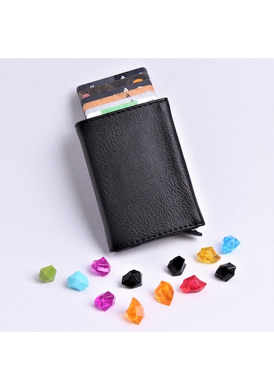 Ozka Leather Collection Kişiye Özel Mekanizmalı Cüzdan - Anahtarlık Hediyeli!