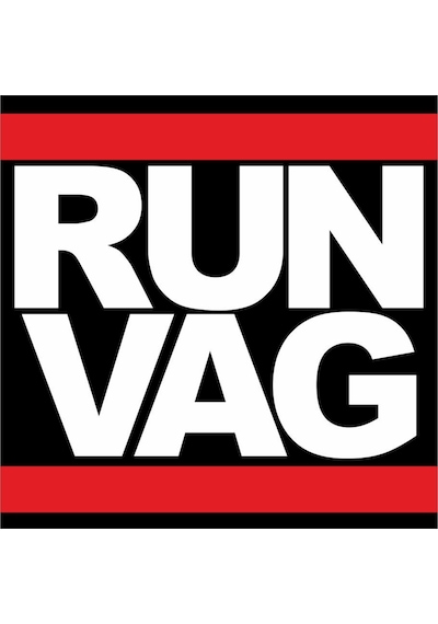 Oto Sticker Run Vag Sticker 2 Adet  -