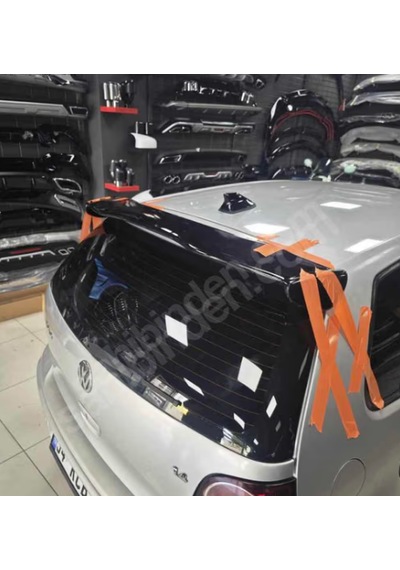 Vw Polo 1996-2009 Spoyler Parlak Siyah Boyalı Fiber Üretim