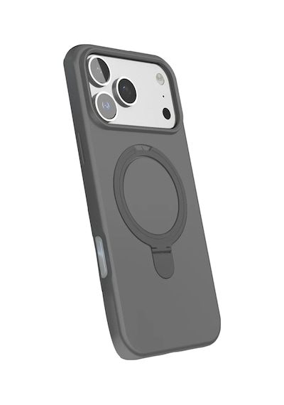 Apple İphone 17 Pro Regal Magsafe Standlı Kapak - Titan Gri 0.2M-Çok Renkli