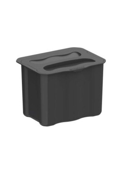 Starax Askılı Çöp Kovası 5lt. Gri S-2575-a
