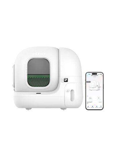 Petkit Pura Max 2 Akıllı Kedi Tuvaleti, Erken Teşhis Karışık Kedi Kumu 4'lü Paket