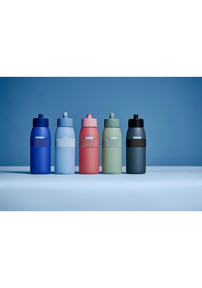 Mepal Ellipse Nordic Denim Sports Su Şişesi 500 Ml Kapasite S Çok Renkli