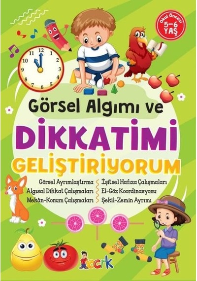Görsel Algımı ve Dikkatimi Geliştiriyorum- Bıcırık Yayınları