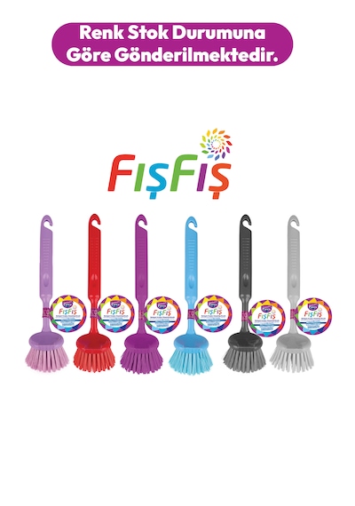 Fışfış Bulaşık Fırçası Üçlü Paket