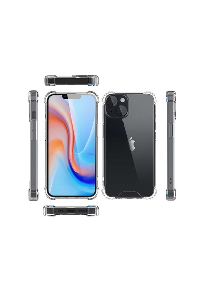 Apple Uyumlu iPhone 14 Plus Kilif Seffaf Nitro Anti Shock Kapak 560977623