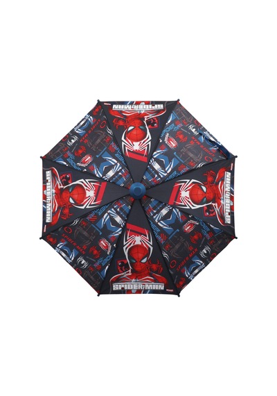 Stitch Spıderman Kılıflı Şemsiye Pam Çok Renkli
