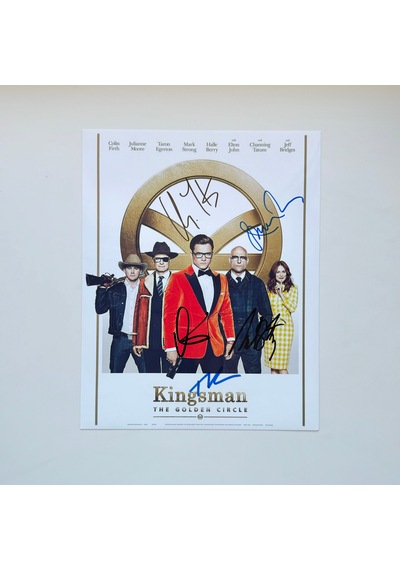 Kingsman 21x26 Cm Boyutunda El İmzalı Fotoğraf Ömür Boyu Coa