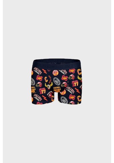 John Frank Pamuklu Desenli Boxer Erkek Boxer Jfbp154 Kırmızı