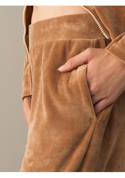 Xint Camel Regular Fit Sweat Kadife Pantolon 470364