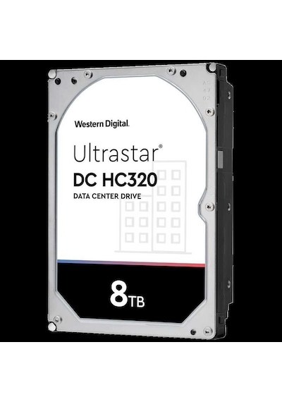 WD Ultrastar HUS728T8TALE6L4 3.5" 8 TB 7200 RPM 256 MB HDD