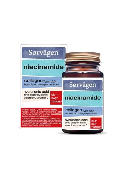 Niacinakarın Bölgesi Collagen/kolajen Hyaluronic Acid Tablet