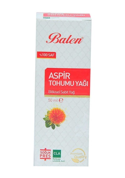 Aspir Tohumu Yağı Soğuk Pres 50 Ml Cam Şişe