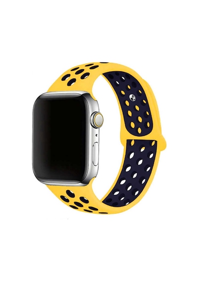Ekılıf - Apple Uyumlu  Watch 44mm - Kordon Silikon Kordon Krd-02 - No37
