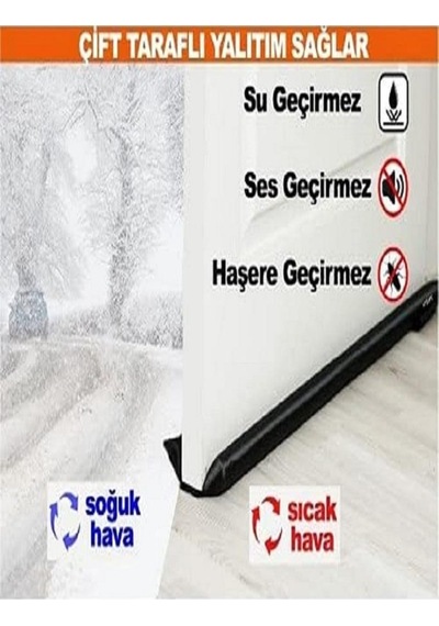 Kapı Altı Isı Yalıtım Süngeri Çift Taraflı Kapı Altı Rüzgar Toz Önleyici Yakıt Tasarrufu