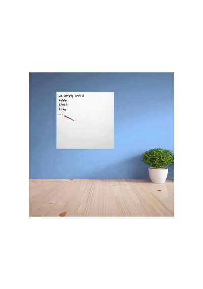 Ders Çalışma Yazı Tahtası Manyetik Mıknatıslı Duvar Stickerı