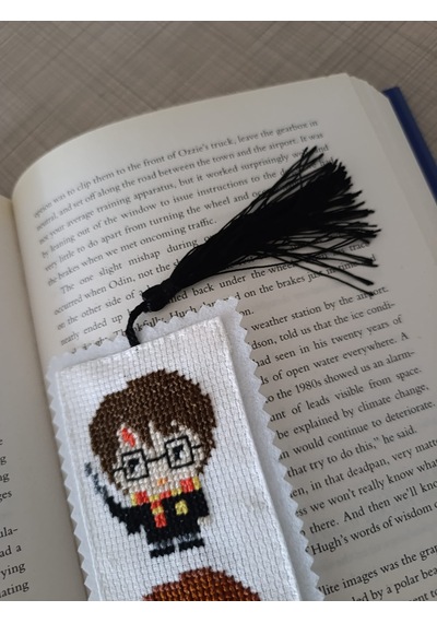Harry Potter Kanaviçe Kitap Ayracı