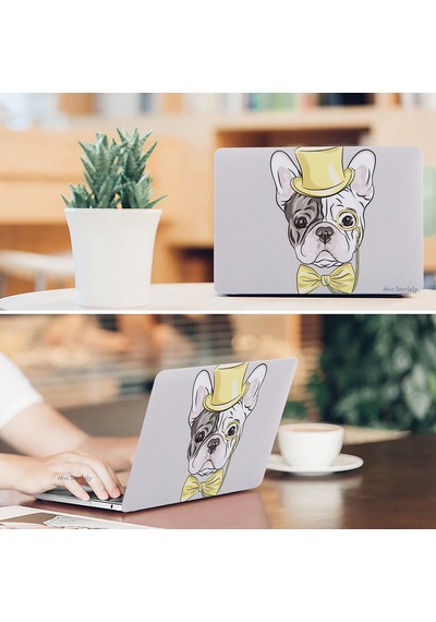 Apple Uyumlu MacBook Air M1 Kılıf 13 İnç Dog02nl Touchıd'li M1 Air A2337 A2179 A1932 İle R-262