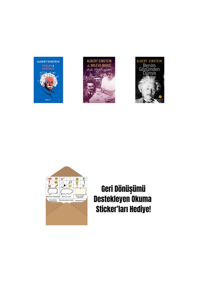 Fikirler Ve Görüşler + Aşk Mektupları + Benim Gözümden Dünya + Okuma Sticker'ları