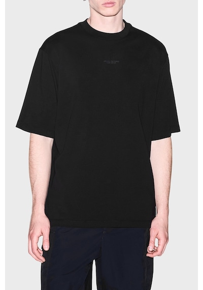 Armani Exchange Oversize Pamuklu Bisiklet Yaka T Shirt Erkek T Shirt Xm003560 Af28670 Uc001 Siyah