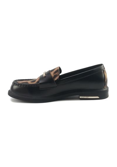 Nine West Tıada5 5pr Leopar Kadın Loafer 000000000102012128 Kahverengi